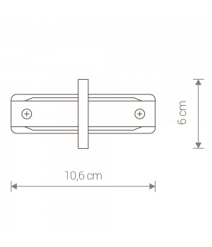 Коннектор прямой Nowodvorski Profile Recessed 8968-foto2