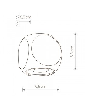 Уличный настенный светодиодный светильник Nowodvorski Argos 9114-foto2