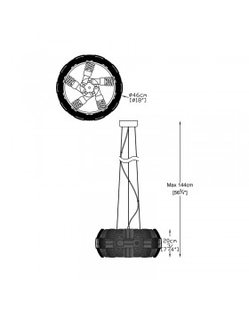 Подвесная люстра Zumaline SOLE P0317-05H-S8A1-foto3