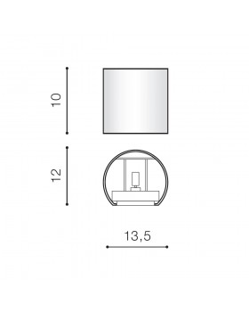 Настенный светильник Azzardo Leticia 2 LED AZ2190-foto2