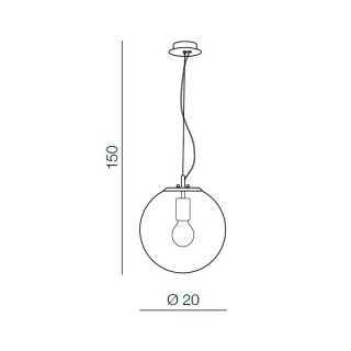 Подвесная люстра Azzardo Iris AZ3108-foto2