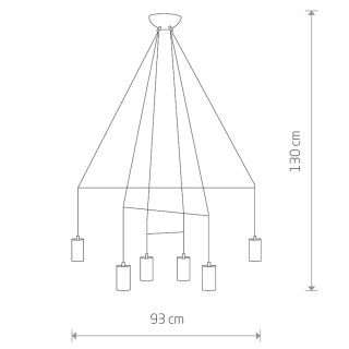Подвесная люстра Nowodvorski Imbria 7956-foto2