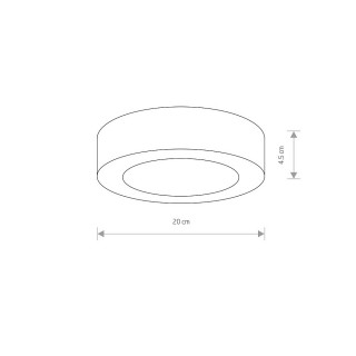 Уличный потолочный светодиодный светильник Nowodvorski Merida Led 9514-foto2