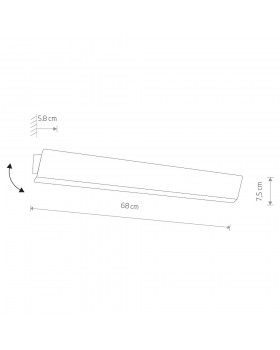 Настенный светильник Nowodvorski Wing Led 7550-foto4