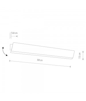 Настенный светильник Nowodvorski Wing Led 7543-foto4