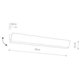 Настенный светильник Nowodvorski Wing Led  7543-foto4