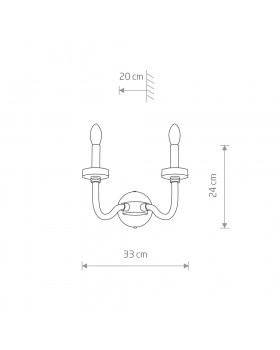 Настенный светильник Nowodvorski Hampton 8155-foto4
