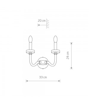 Настенный светильник Nowodvorski Hampton 8155-foto4