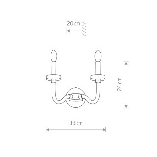 Настенный светильник Nowodvorski Hampton 8155-foto4