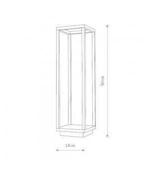 Уличный светодиодный светильник Nowodvorski Symmetry Led 8180-foto2