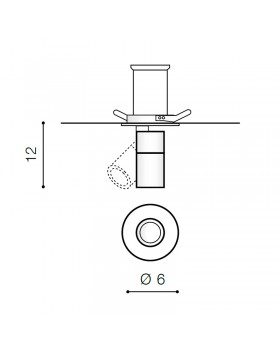 Встраиваемый светильник Azzardo Lina AZ2708-foto4