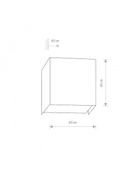Настенный светильник Nowodvorski Cube 5266-foto2