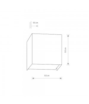 Настенный светильник Nowodvorski Cube 5272-foto2