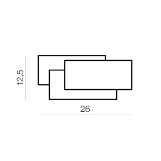 Настенный светильник Azzardo Clover square AZ2198-foto3