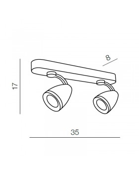 Спот Azzardo Albico 2 AZ1241-foto2