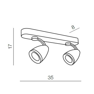 Спот Azzardo Albico 2 AZ1241-foto2