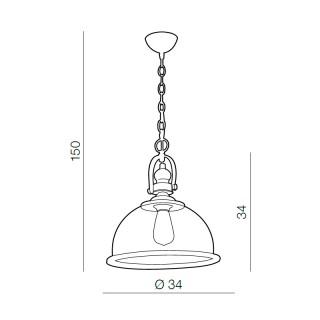 Подвесная люстра Azzardo Clare AZ1656-foto2