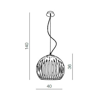 Подвесная люстра Azzardo Arcada L AZ0477-foto2