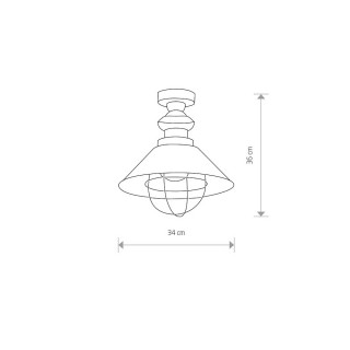 Потолочный cветильник Nowodvorski Garret 9247-foto2