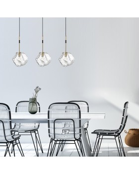 Подвесной светильник Zumaline ROCK P0488-03K-SEAC-foto2