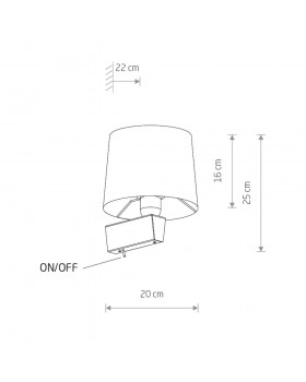 Настенный светильник Nowodvorski Chillin 8197-foto4