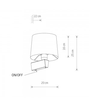 Настенный светильник Nowodvorski Chillin 8200-foto4