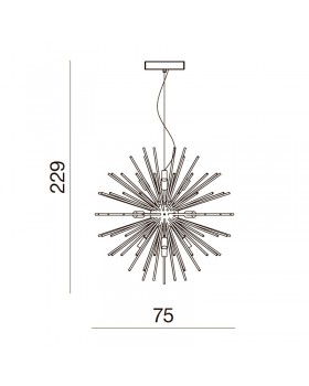 Плафон Azzardo Sirius Stick 75 AZ2119-foto2