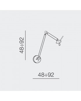 Основание настенного светильника Azzardo Zyta AZ4190-foto2