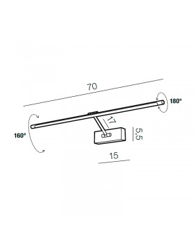 Подсветка для картин Azzardo Davinci 70 AZ2656-foto4