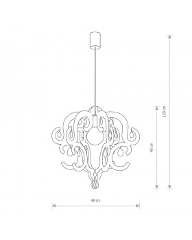Подвесная люстра Nowodvorski Katerina 5208-foto2