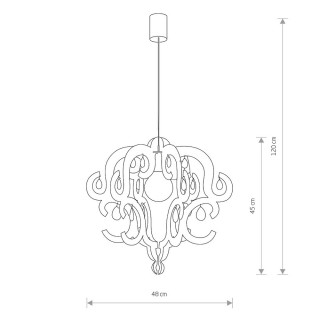 Подвесная люстра Nowodvorski Katerina 5208-foto2