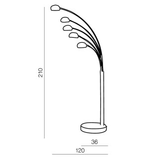 Торшер Azzardo Palp AZ2623-foto3