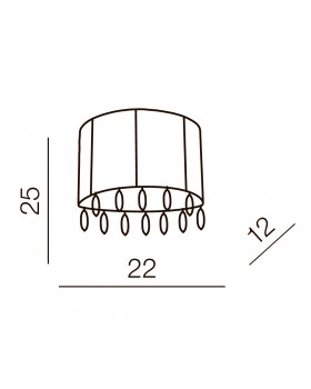 Настенный светильник Azzardo Sidney wall AZ0915-foto2