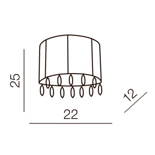 Настенный светильник Azzardo Sidney wall AZ0915-foto2