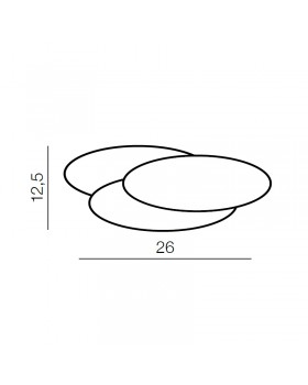 Настенный светильник Azzardo Clover oval AZ2998-foto2