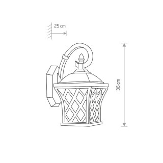 Уличный настенный светильник Nowodvorski Tay 5292-foto8