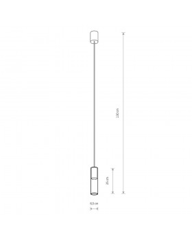 Подвесной светильник Nowodvorski Cylinder M 7868-foto2