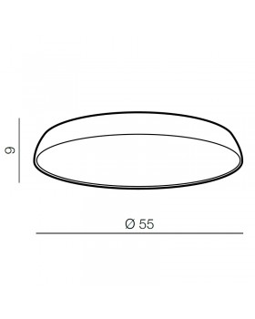 Накладной светильник Azzardo Cortona 55 3000K AZ2745-foto2
