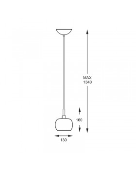 Подвесной светильник Zumaline CRYSTAL P0076-01A-F4FZ-foto2