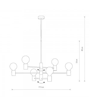 Подвесная люстра Nowodvorski Radius 7932-foto3