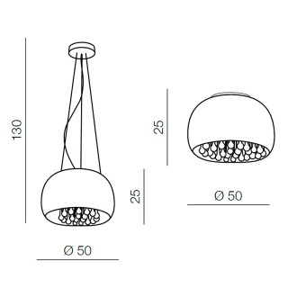 Подвесная люстра Azzardo Burn 2 pendant/top AZ0700-foto2