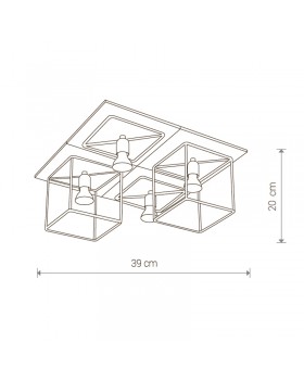 Потолочный cветильник Nowodvorski Coba 9723-foto2