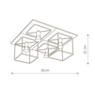 Потолочный cветильник Nowodvorski Coba 9723-foto2