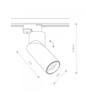 Трековый светильник Nowodvorski Profile India 7657-foto5