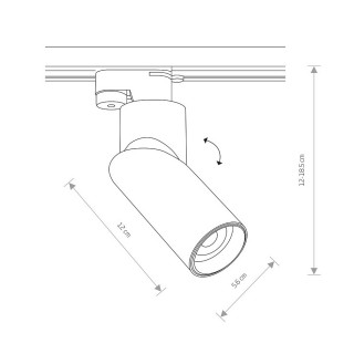 Трековый светильник Nowodvorski Profile India 7657-foto5