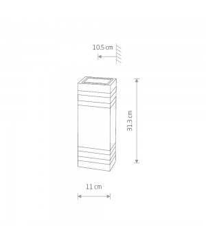 Уличный настенный светильник Nowodvorski Rio 4424-foto8