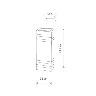 Уличный настенный светильник Nowodvorski Rio 4424-foto8