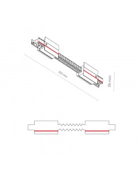 Коннектор прямой гибкий Nowodvorski Ctls Power 8677