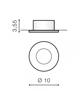 Встраиваемый светильник Azzardo Oscar IP44 AZ2692-foto2