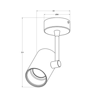 Спот Zumaline TORI SL 1 20014-BK-foto2
